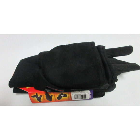 Heated Fold Back Mittens with Pocket for Hand Warmer and Liner Woman's New Gift - Picture 6 of 8